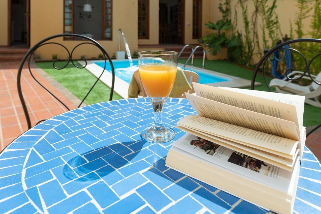 The Yellow House - Solarium - Climatized Pool Gáldar エクステリア 写真